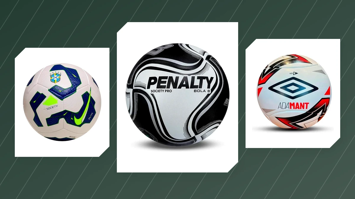Melhor bola de society: as 7 melhores em 2026