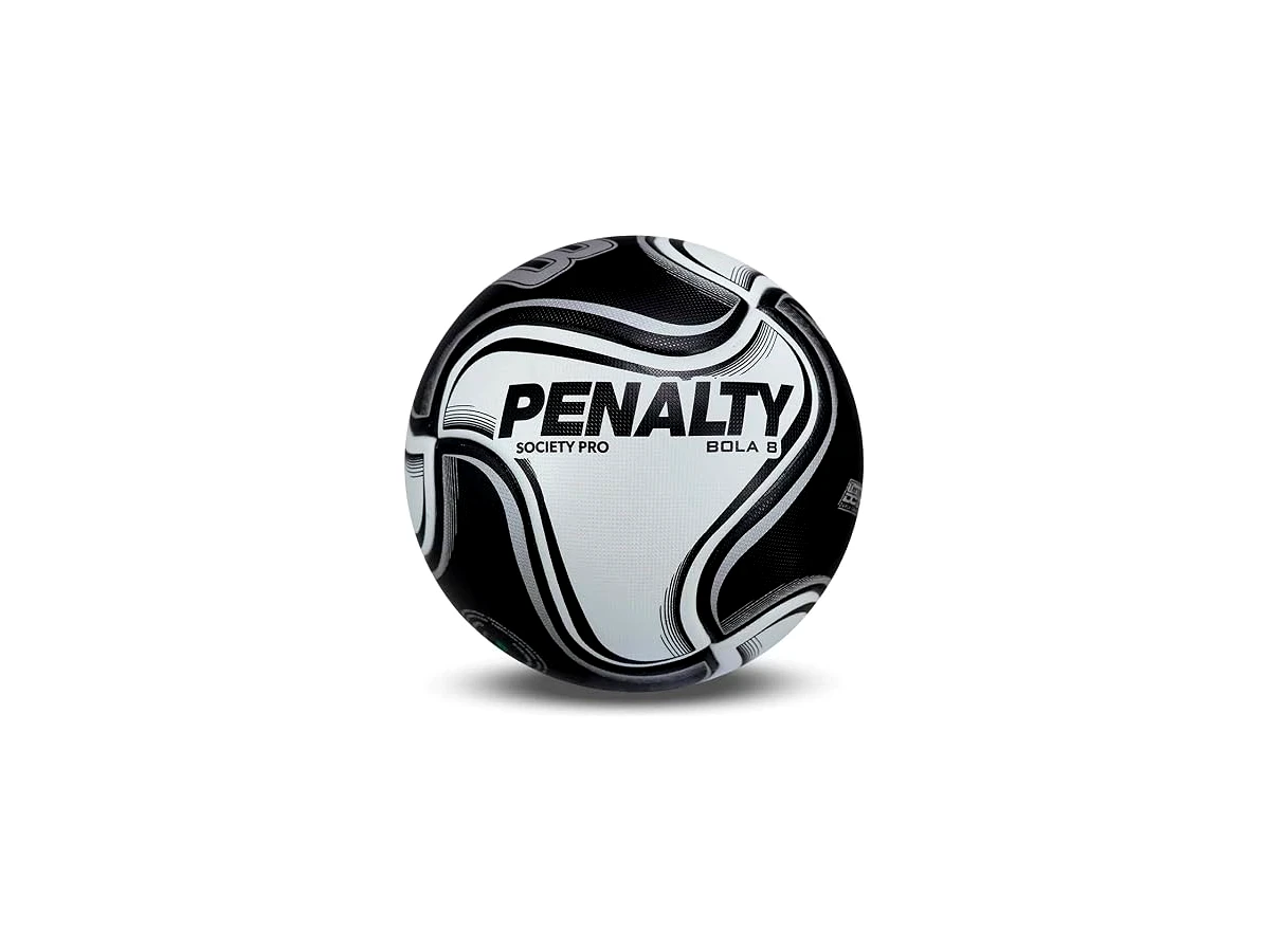 Penalty 8 Pro XXIV Society — tamanho 5, branca/preta, referência do anúncio 131755+018
