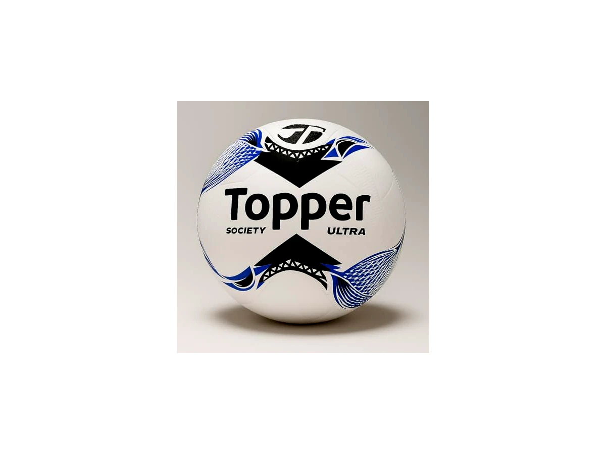 Topper Ultra Society Dupla Colagem Oficial — tamanho 5, versão de 6 gomos em PVC