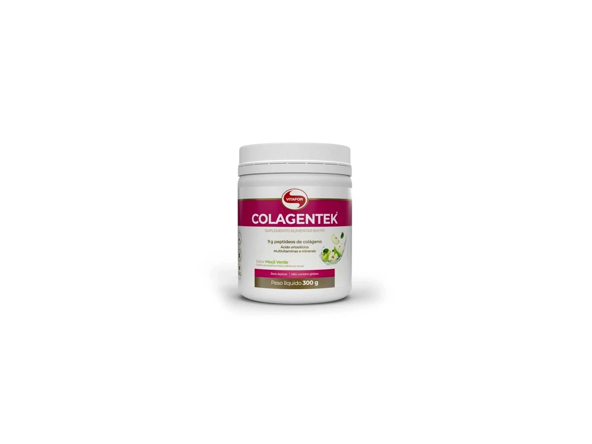 Colagentek Joint Colágeno Tipo II Sabor Maçã Verde Vitafor 300g