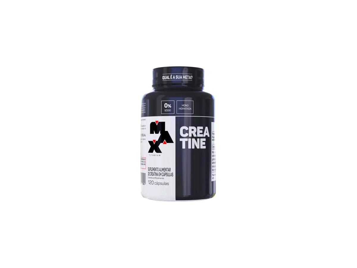 Creatine Max Titanium - 120 Cápsulas