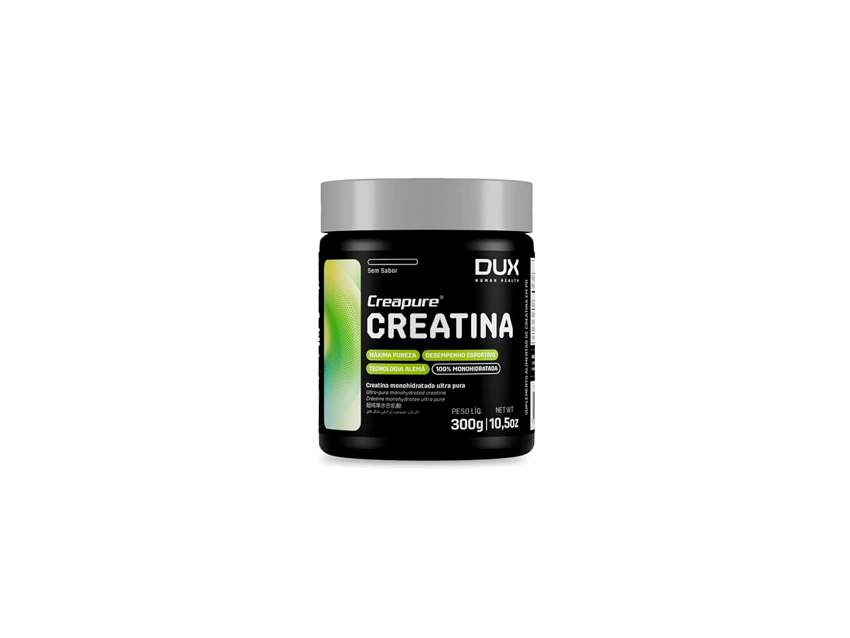 Creatina Creapure 100% Pura em Pó 300g - DUX Nutrition