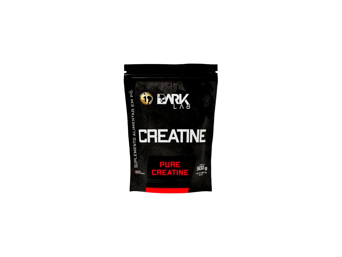 5º — Dark Lab Creatina Pura Monohidratada 500 g, pote sem sabor