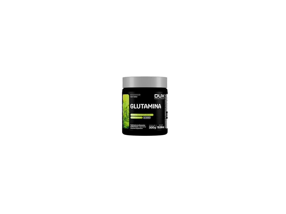 Dux Nutrition Glutamina Pura 100% Grau Farmacêutico Pote 300g