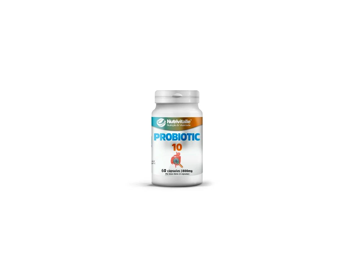 Nutrivitalle Probiotic 10 800 mg, 60 cápsulas