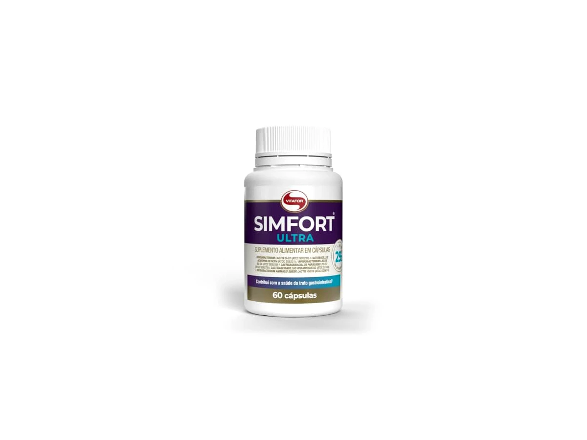 Vitafor Simfort Ultra 29 bilhões de UFC, 6 cepas, 60 cápsulas