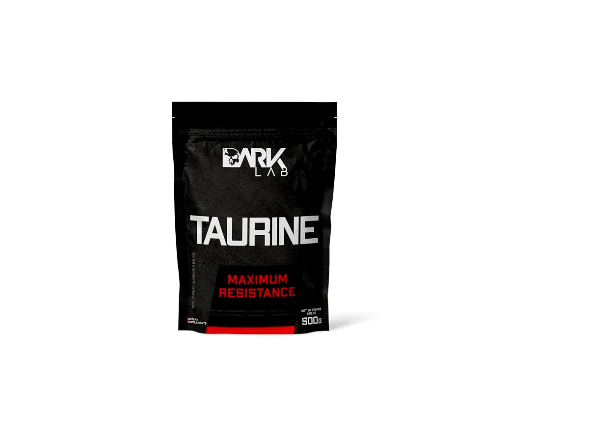 Taurina Dark Lab, Refil 500g, Manutenção de Massa Magra