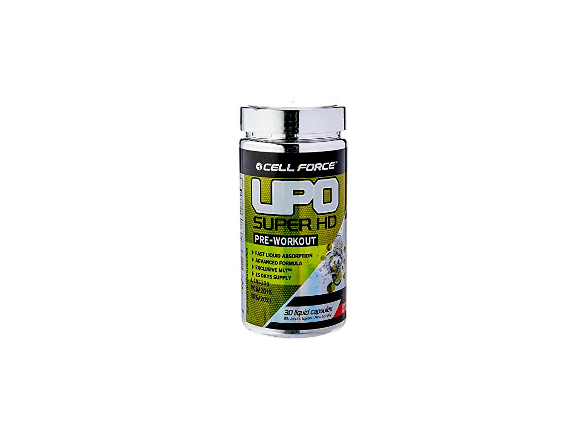 Cellucor Super HD High-Def Fat Burner (60 Cápsulas)
