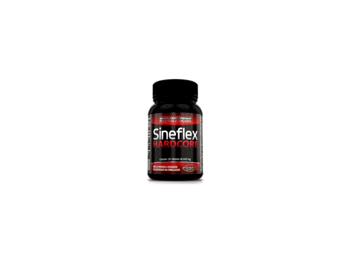 Sineflex Hardcore - 120 Cápsulas - Power Supplements