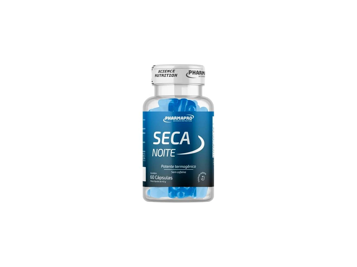 Termogênico Sem Cafeína Seca Noite (60 cápsulas) - PharmaPro