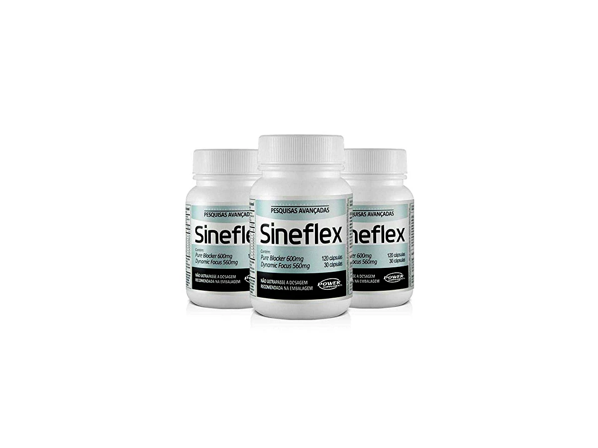 Power Supplements Sineflex Termogênico + Pure Blocker (150 cápsulas)