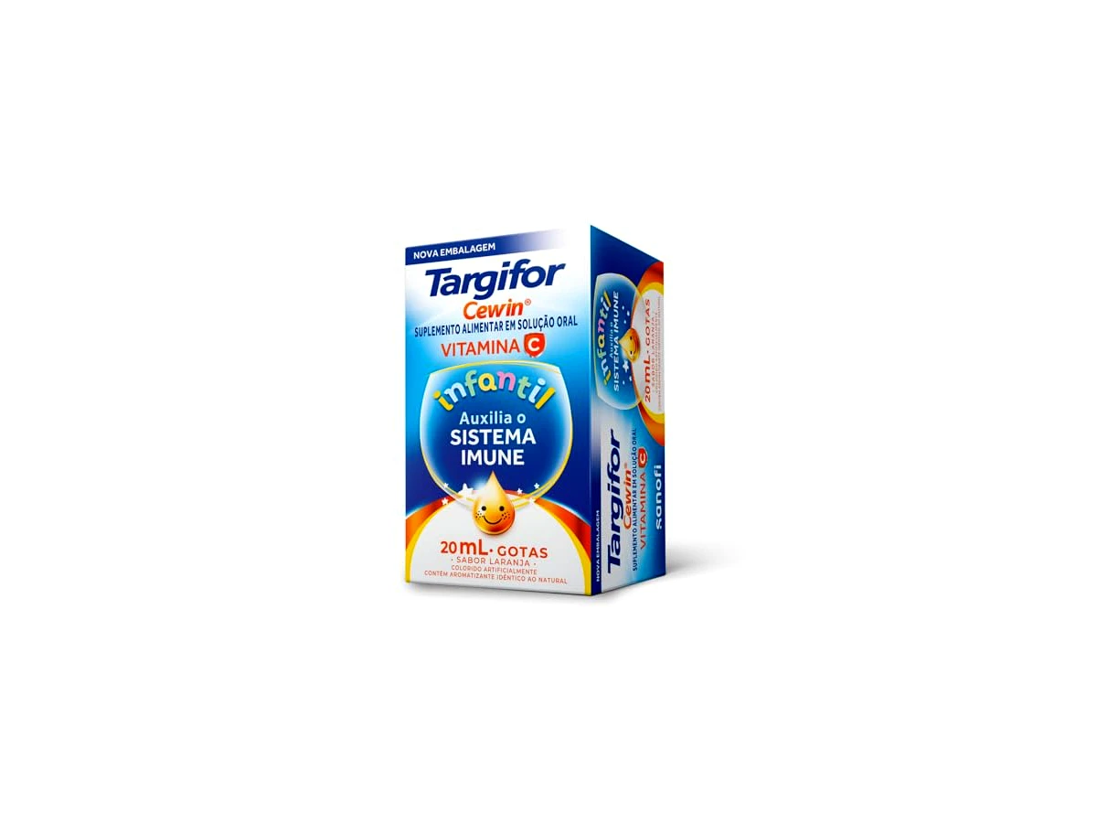 Cewin 500mg/ml Vitamina C Gotas Sabor Caramelo 20ml - Sanofi