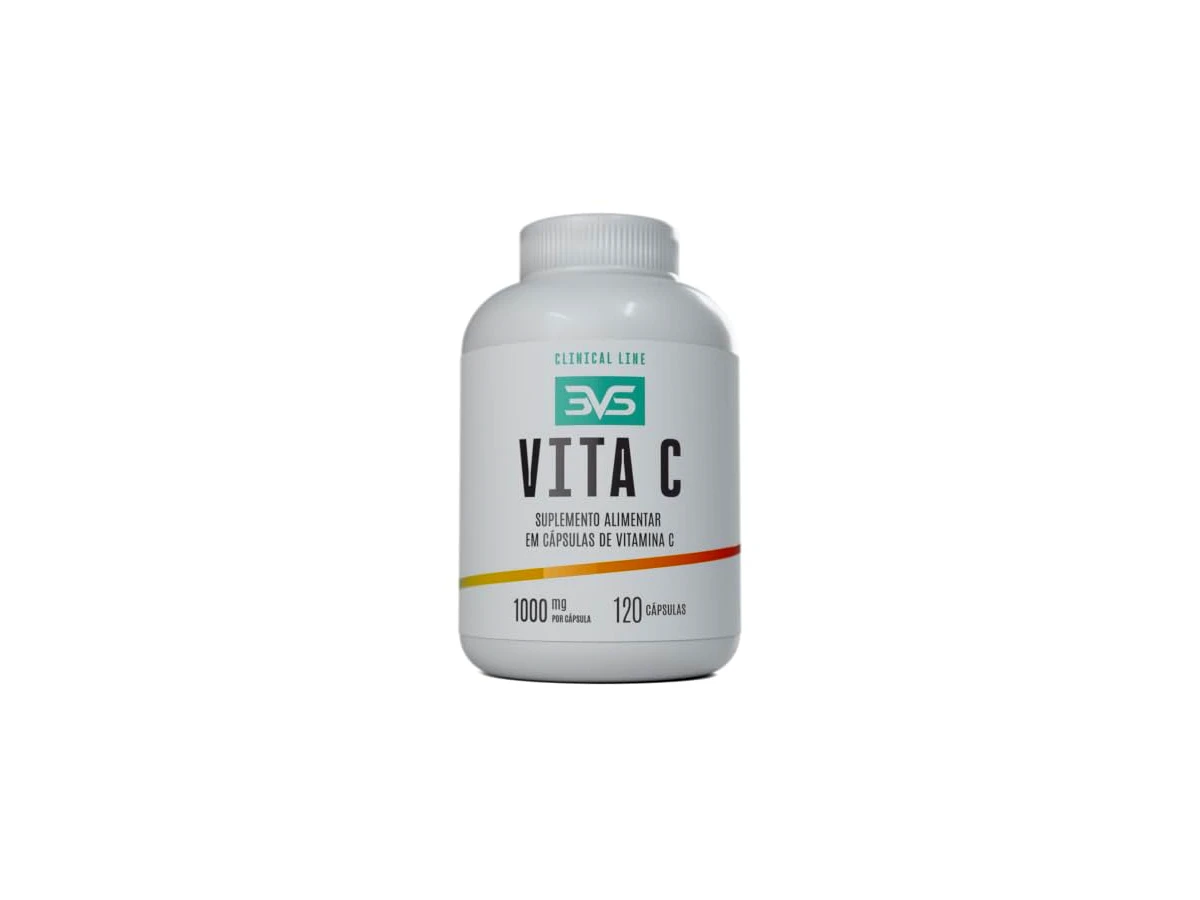 3VS Nutrition Vitamina C Pura 1.000 mg, 120 cápsulas
