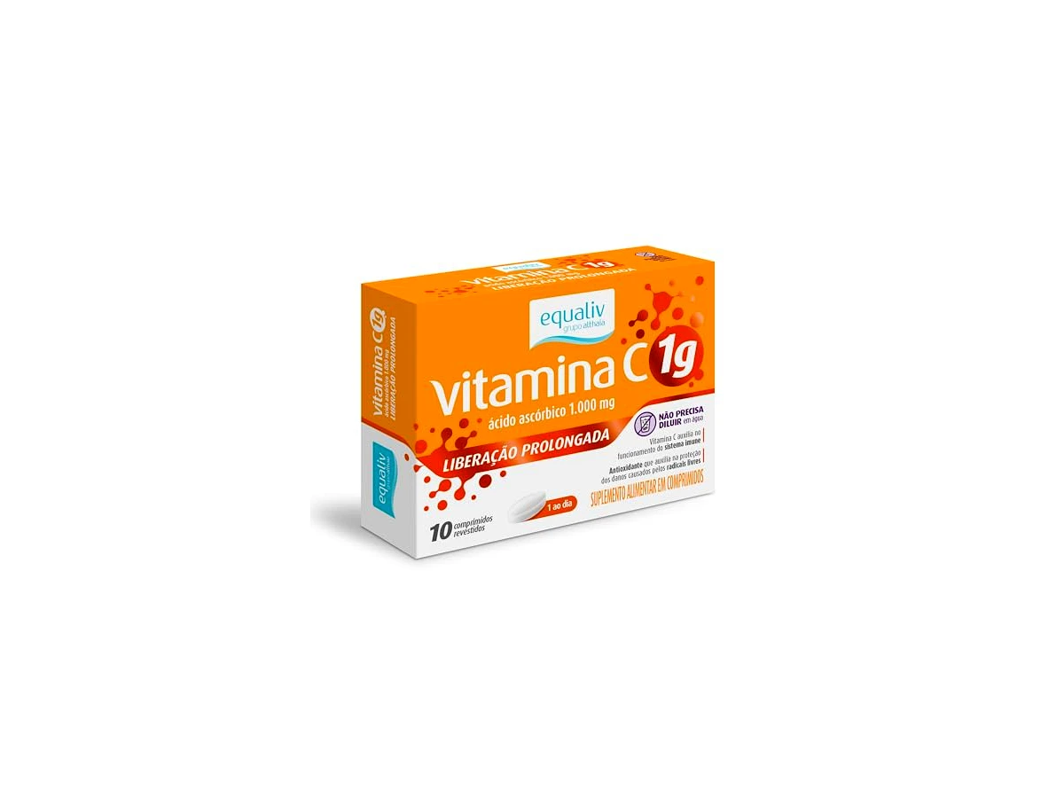 Equaliv Vitamina C 1 g Liberação Prolongada, 30 comprimidos