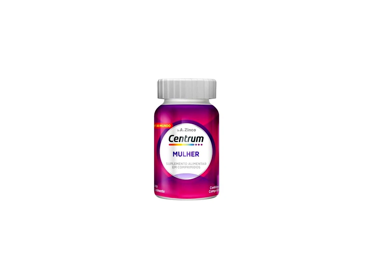 Centrum Essentials Mulher de A a Zinco - 60 Comprimidos Revestidos