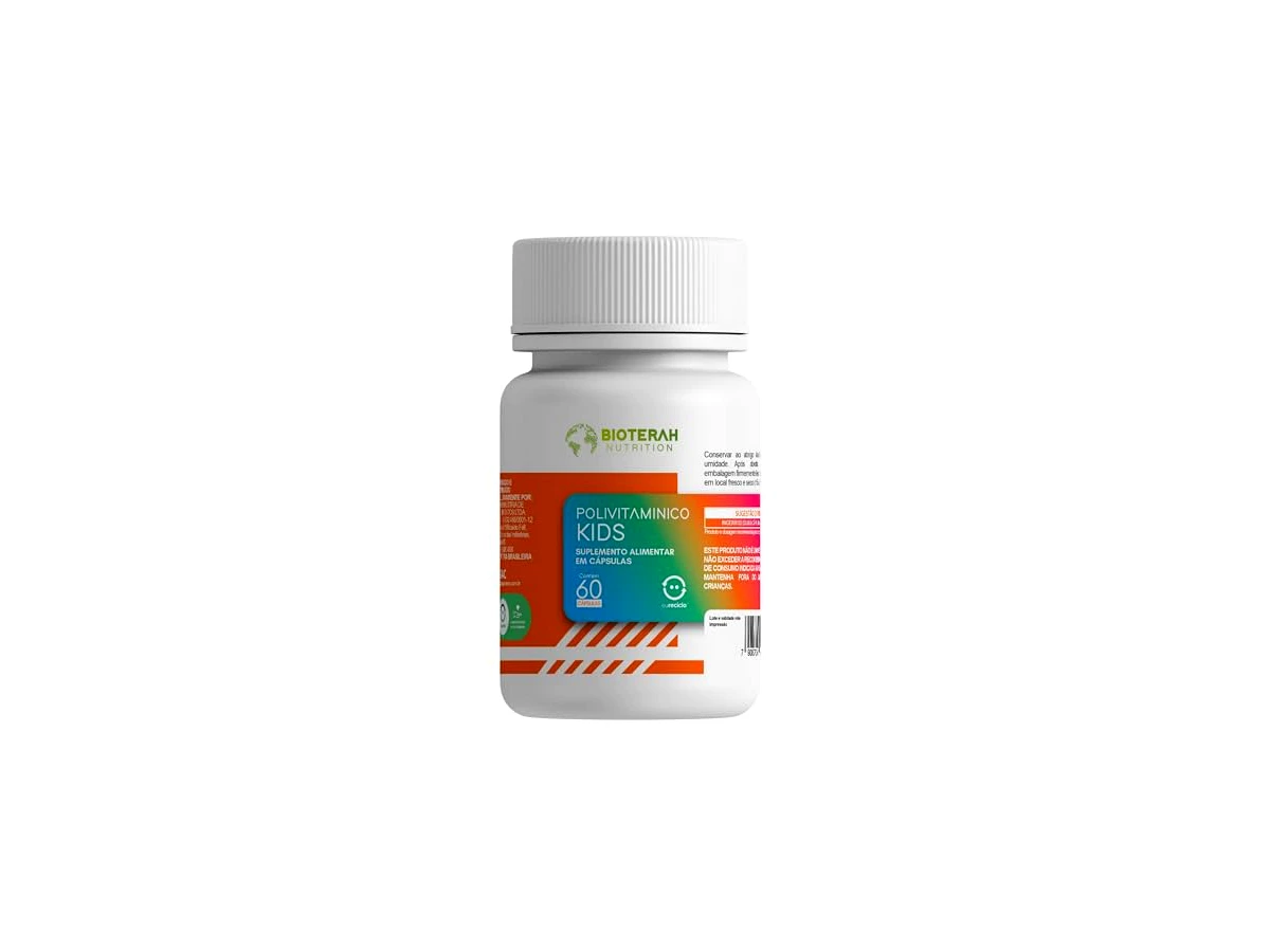 Polivitamínico Kids BIOTERAH 60 Cápsulas