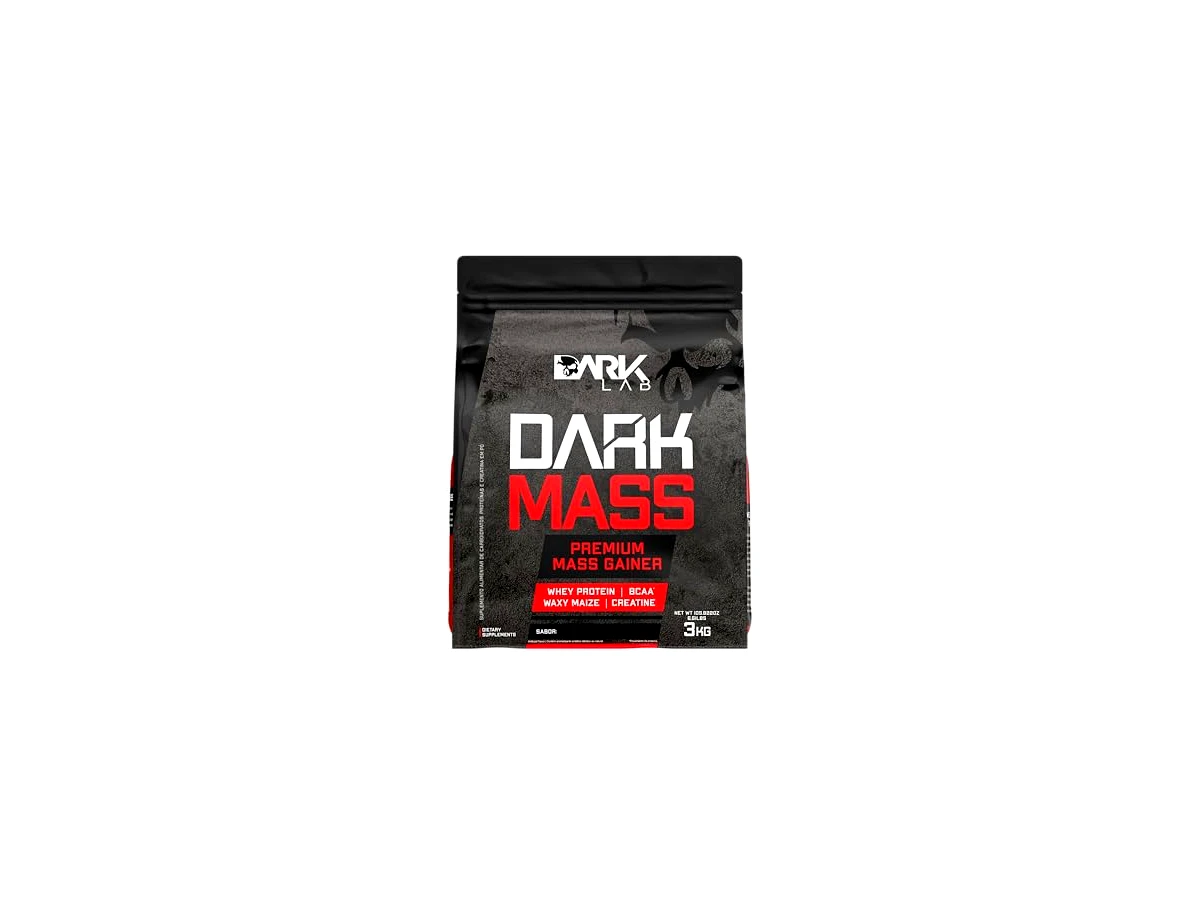 Hipercalórico Dark Mass Dark Lab 3kg Sabor Chocolate