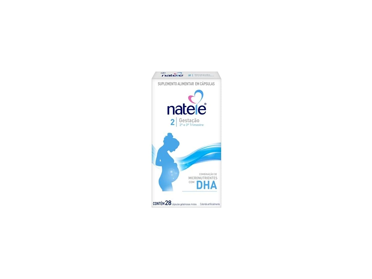 Natele Vitamina para Gestantes Bayer 28 Cápsulas Gelatinosas
