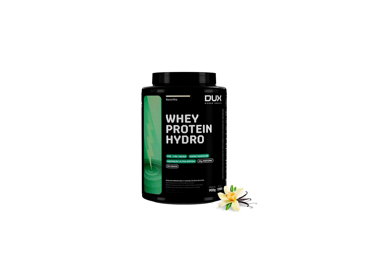 Dux Nutrition Whey Protein Hydro Baunilha 900g